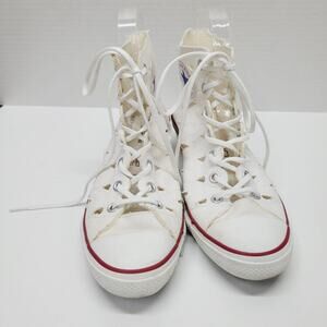 Converse Chuck Taylor Hi-Ness Cutout wedge shoes Women size 7 White 542537C
